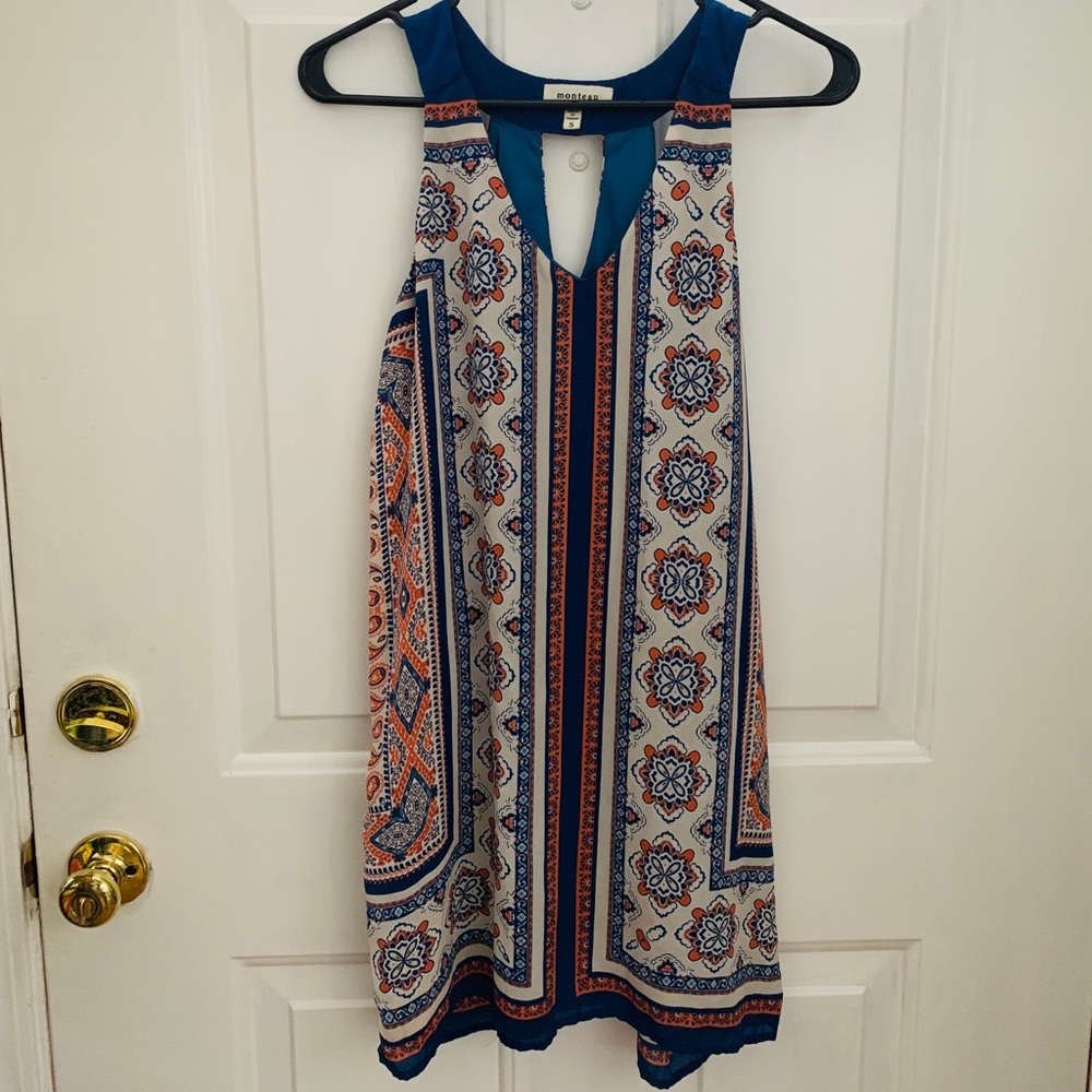 Monteau Los Angeles Floral Dress Size S